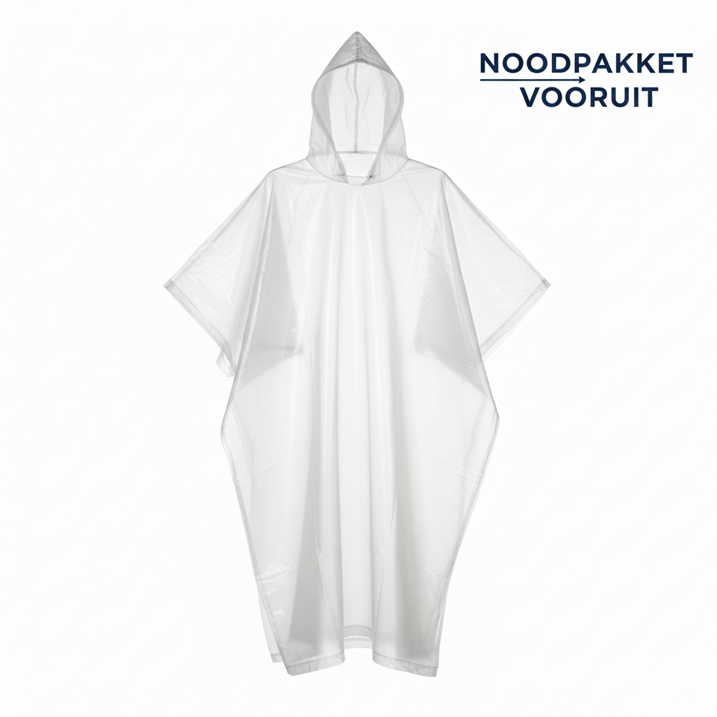 Waterdichte regenponcho