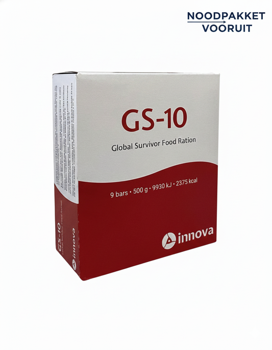GS-10 MRE Emergency Food - Lang houdbare energierepen 500 gram
