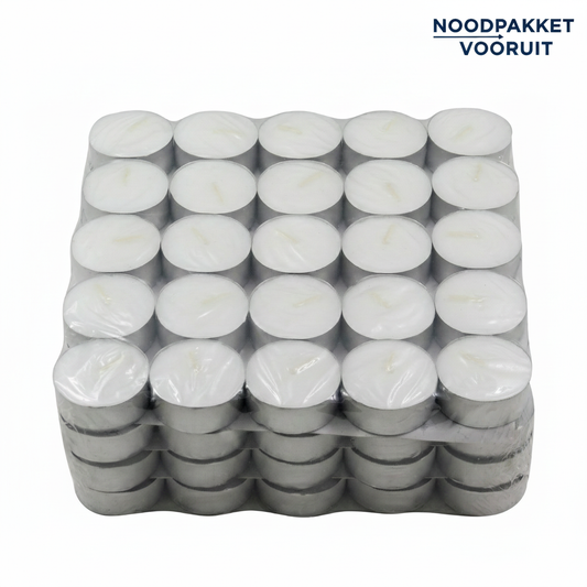 Geurloze Waxinelichtjes (10 stuks)